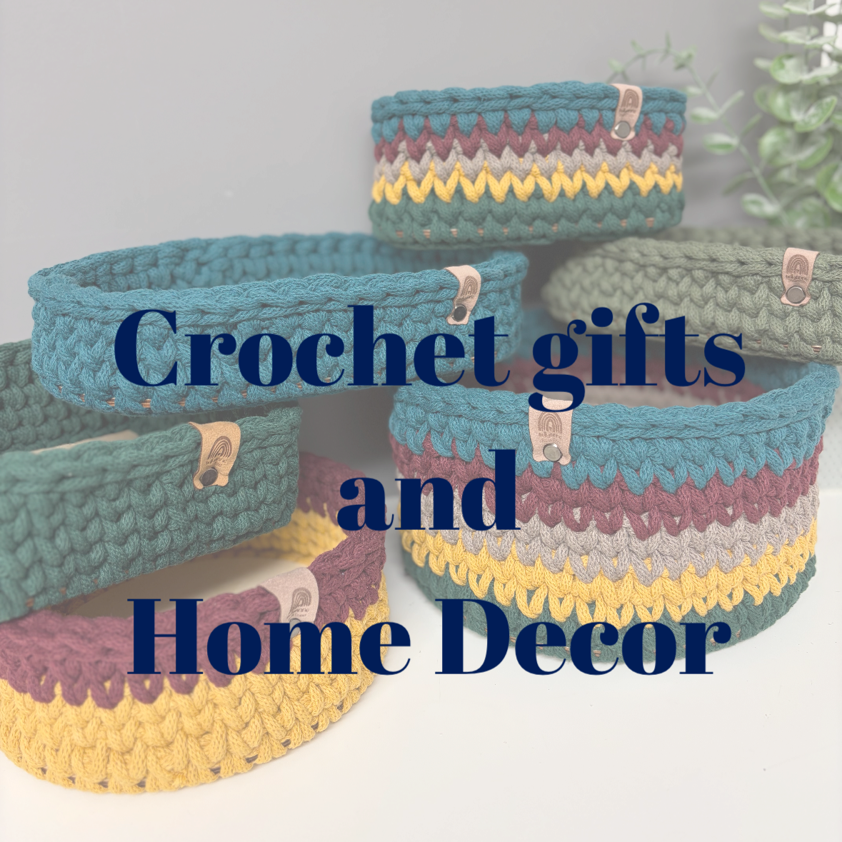 Crochet gifts and home decor