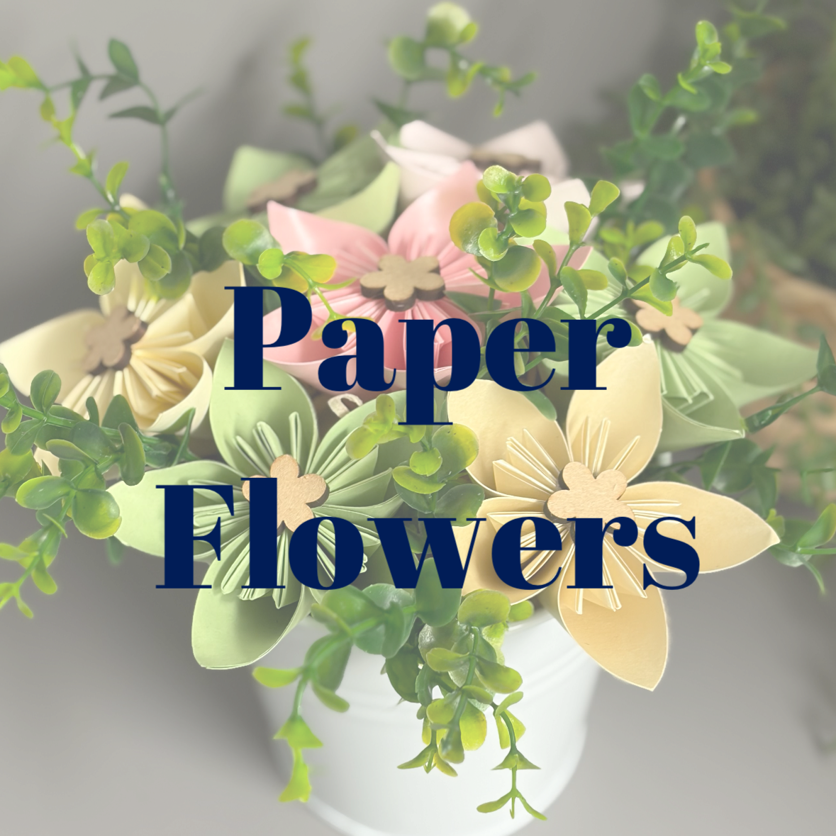 Paper flowers