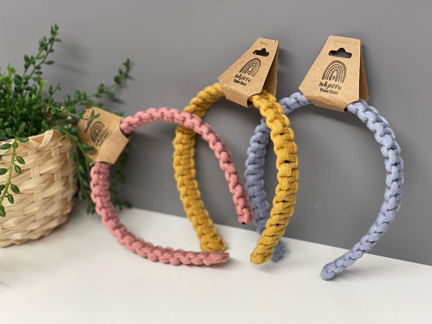 Macrame headband - macrame - hair accessories