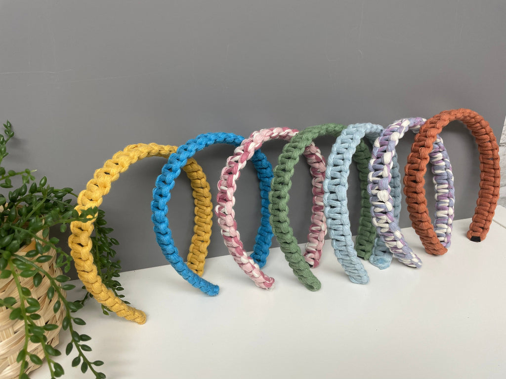 Macrame headband - macrame - hair accessories