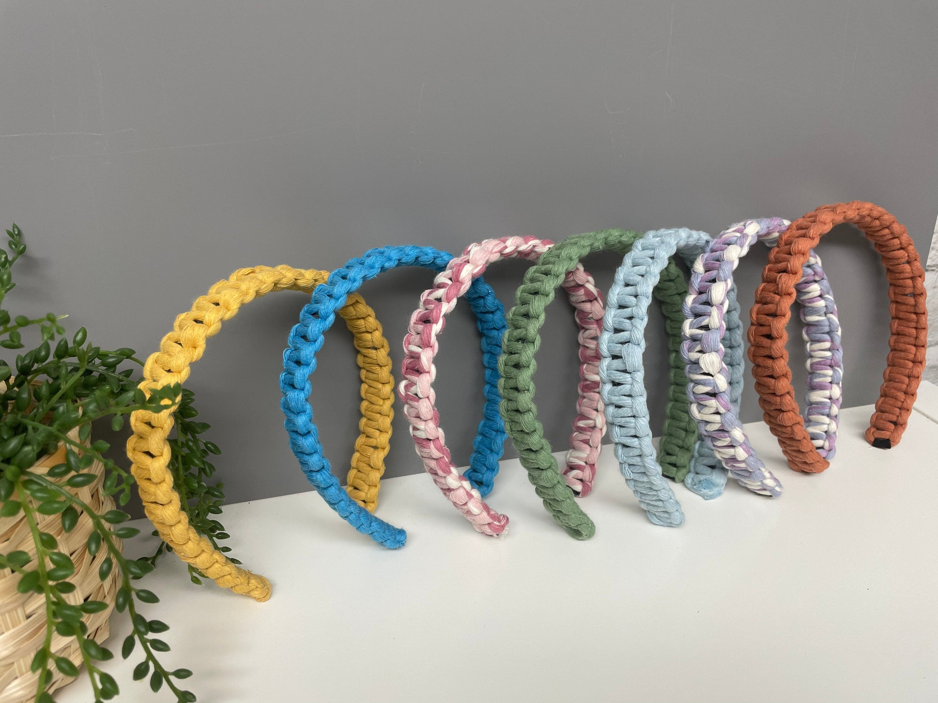 Macrame headband - macrame - hair accessories