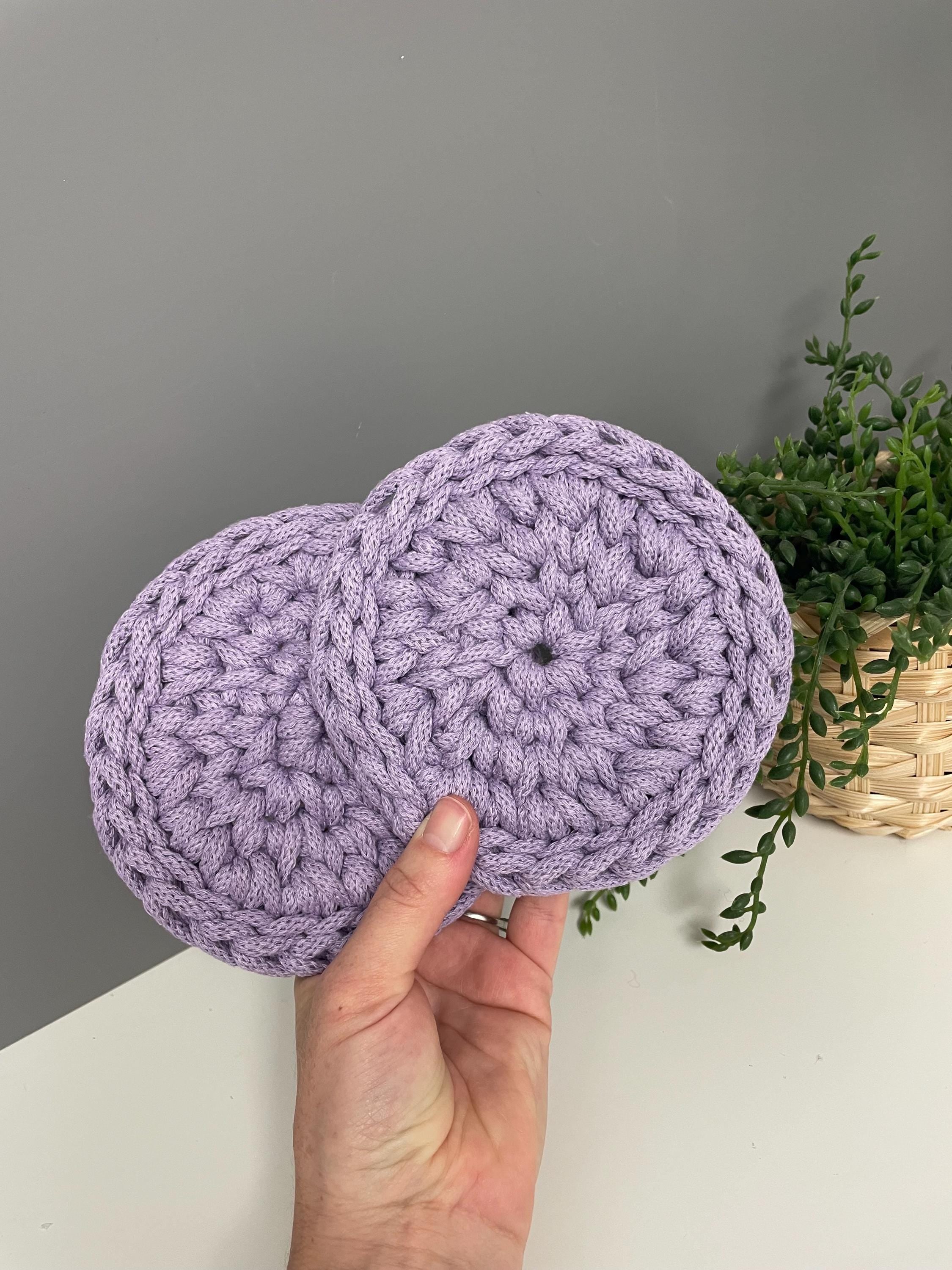 Handmade Crochet Coasters, Chunky Crochet coasters, home decor