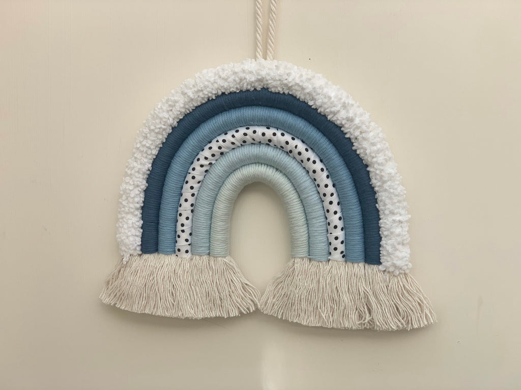 Macrame wall hanging - rope rainbow - macrame rainbow