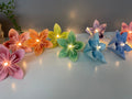 Pastel paper flower fairy lights, wedding decor, table decor, nursery decor