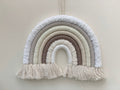 Macrame Rainbow wall hanging, neutral nursery decor