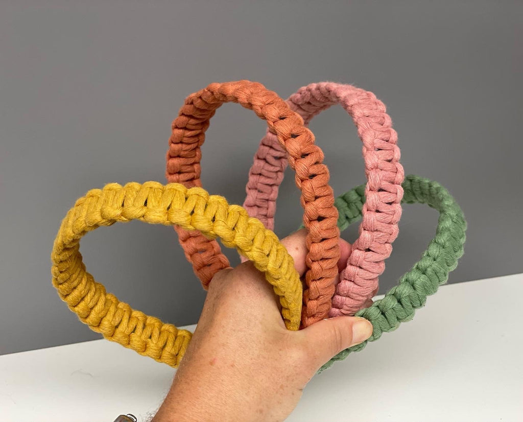 Macrame headband - macrame - hair accessories