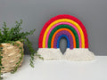 Macrame rainbow, 7 tier rainbow, nursery decor, childrens bedroom ,home decor.